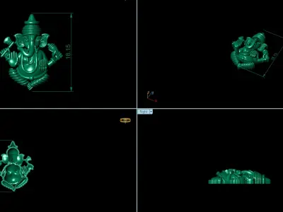  24 high-quality STL files of mixed jewelry designs 3D print model