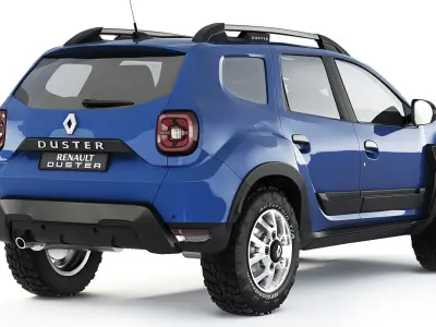 Renault Duster 2021 3D model