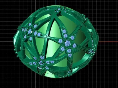 Ring bi 64 3D print model