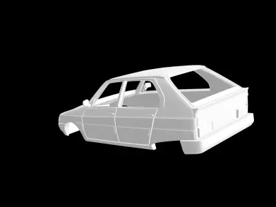 Citroen Visa GT 3D print model