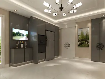 MODERN KITCHEN 3D model