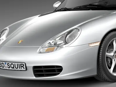 Porsche Boxster S 1996-2004 3D model