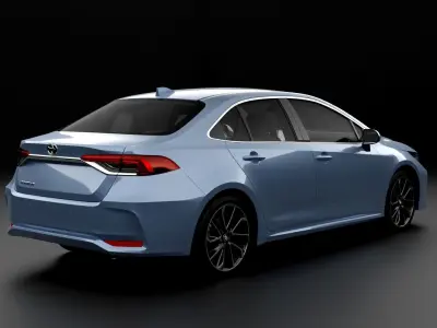 Toyota Corolla 2020 3D model