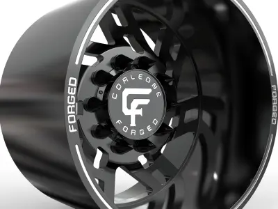 corleone Rear doppio dually wheel  3D print model
