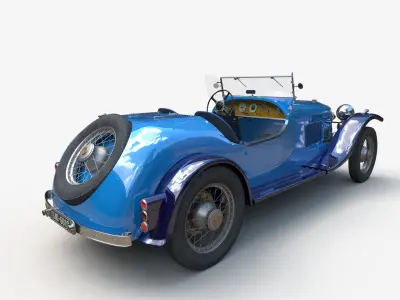 Riley 1937 3D model