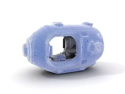 SciFi Pod Model Pack Low-poly 3D model