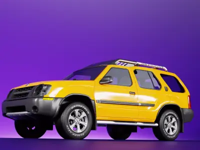 2002-2004 Nissan Xterra  3D model