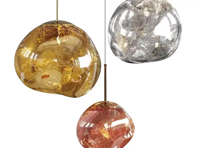 Tom dixon Melt pendant lamp 3D model