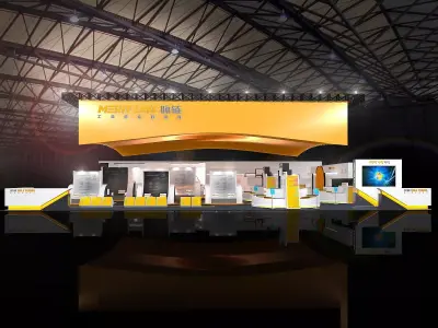Exhibition - Area - 24X20-3DMAX2012-05 3D model