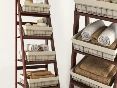 Decor for bathrooms 3D model