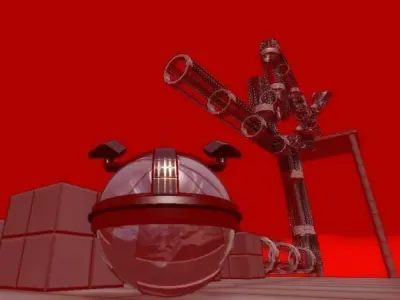 BGE SoS - Game Prototype Free low-poly 3D model