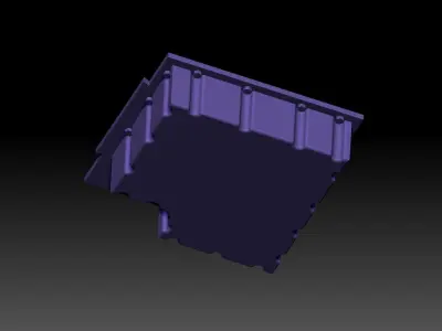 1-24 scale engine  3D print model