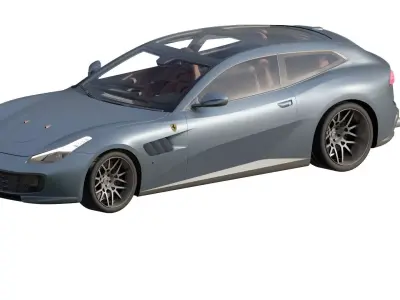 FERRARI GTC4 LUSSO 3D model