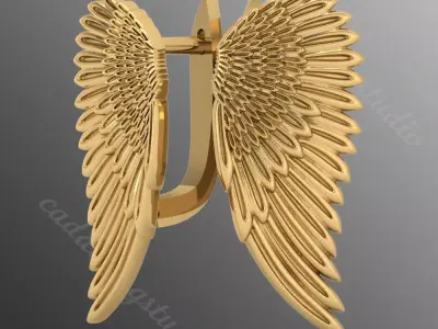 Earrings rk26 3D print model