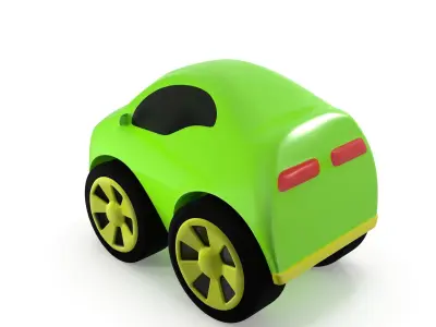 car toy 2 Low-poly 3D model