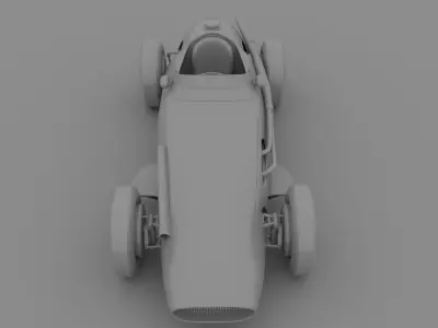 Maserati 250F 3D model