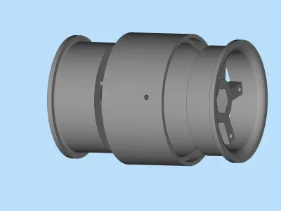 DONK Lift wheels KIT for RC car 3D print 3D print model