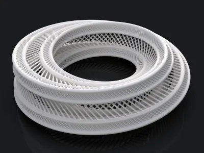 thorusramp wire ring 3D print model