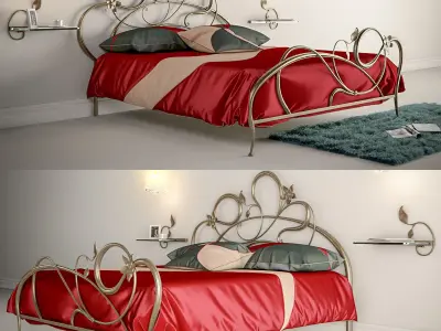 Anemone  Bed 3D model