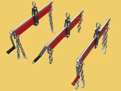 STANDARD LEVELER BALANCER STABILIZER LOAD ENGINE HOIST CRANE TON 3D model