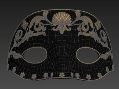 3d Mask model 3D model