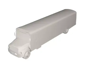 school Bus  3D model