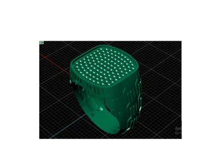 Men ring 3D print model