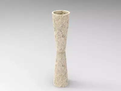 Fihh Vase Low-poly 3D model