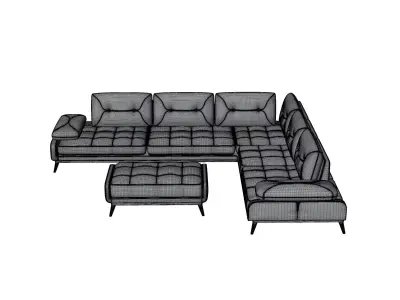 Livingroom sofa 3D model