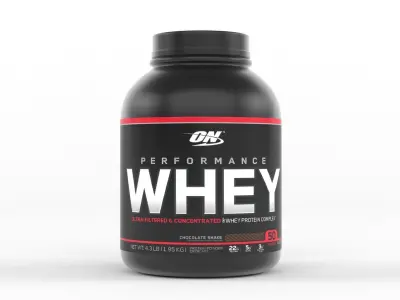 Protein Powder 3D model