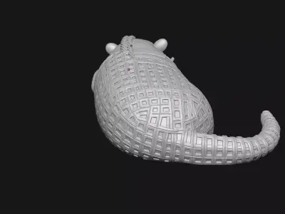 anteater 3D print model