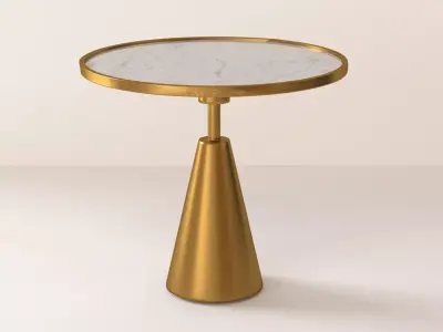 LUXURY MARBLE COFFEE TABLE 3D model