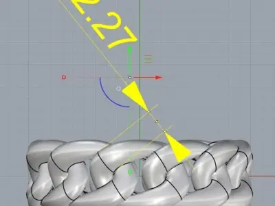 Cuban Ring  3D print model