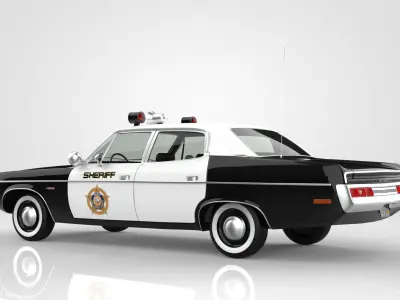 Amc Matador Sheriff 3D model