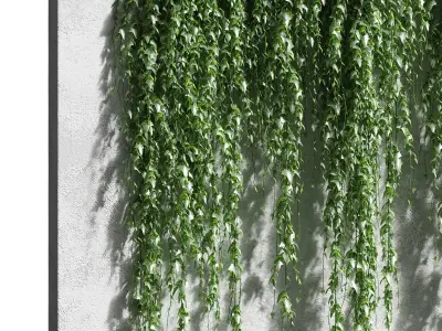 Ivy for the fence 3D model