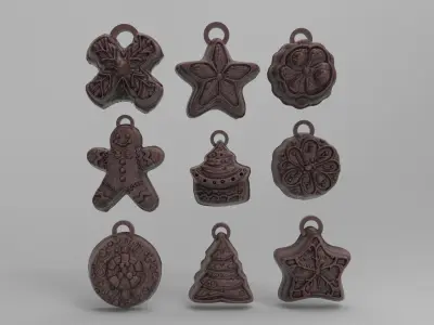 christmas decoration  3D print model purchase