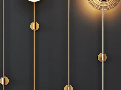 pavement natural cobblestone Modern style 3D model