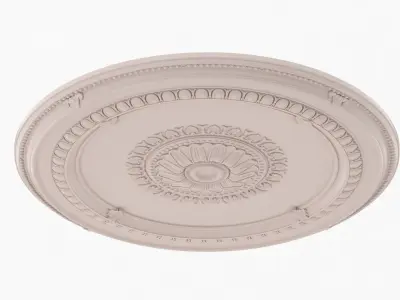 Classic Ceiling Medallion 30 3D model