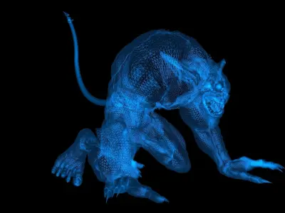 Gargoyle Free Sample Free 3D model