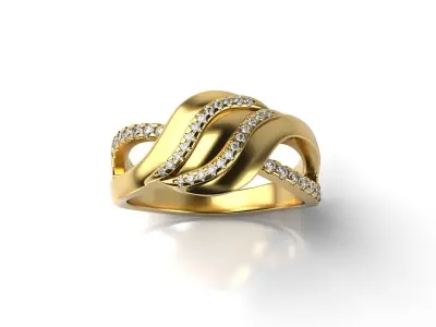 Three RAWS Ring 3D print model