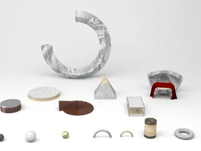 Abstract Theme 3D model