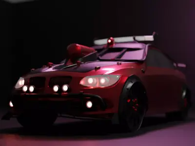 Concept Car Modeling 3D model