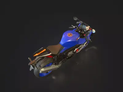 Base model Suzuki GSX R 1000 R 2026 3D model