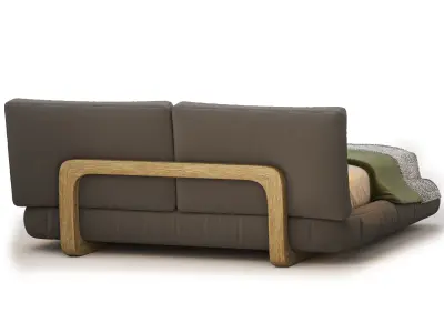 SOSPIRO BED By Riva 1920 Low-poly 3D model