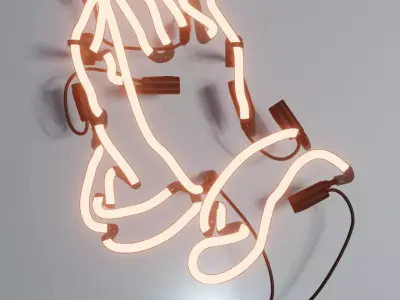 Holy Neon Free 3D model