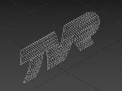TVR Badge 3D model