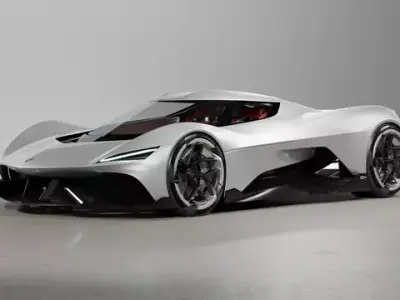 Corvette CX 3D model