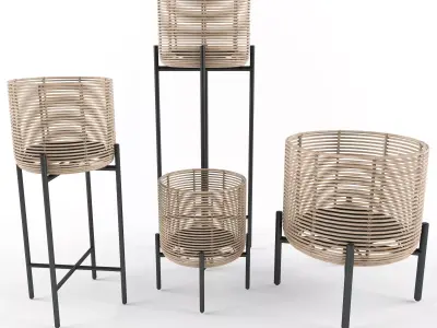 Vivi plant stand 3D model