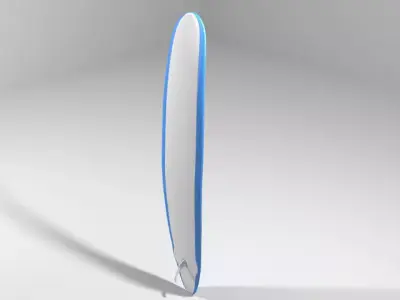Surfboard - Type 1 3D model