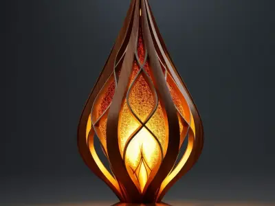 Luxury Lamps 3D print model